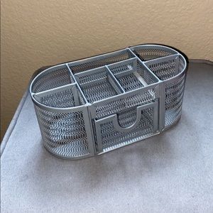 Desk Organizer with a sliding drawer